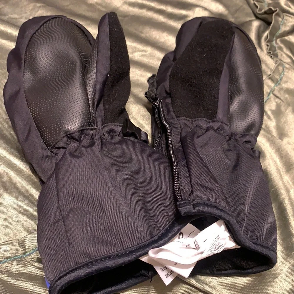 HEAD SNOW SKI GLOVES MITTENS SZ SMALL BLACK NEW SNOWBOARDING WINTER